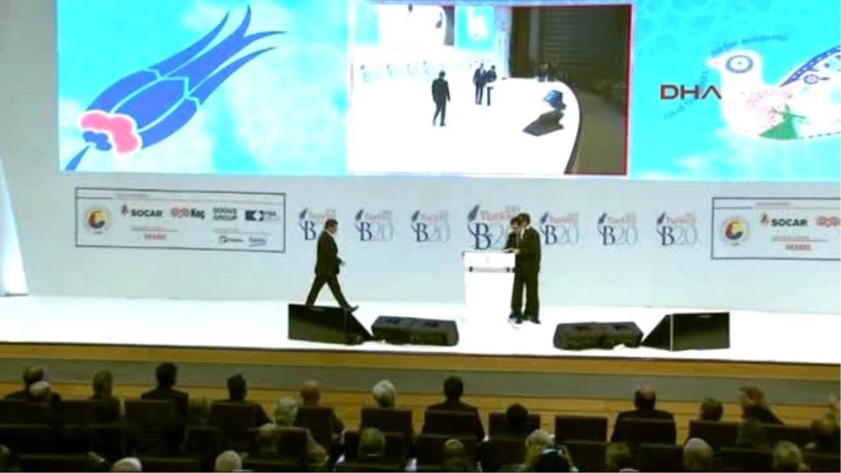 Başbakan Davutoğlu B20 Konferansı\'nda Konuştu : Artık Beraber Hareket Etme Zamanıdır -1