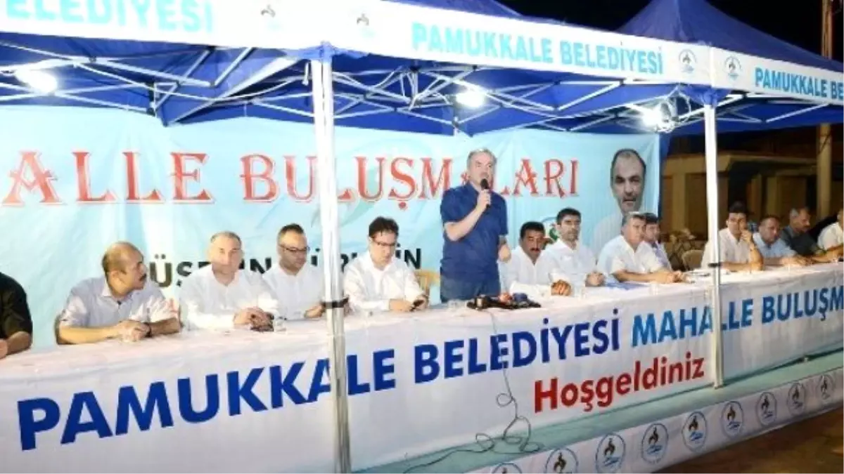 Başkan Gürlesin Halkla Buluştu