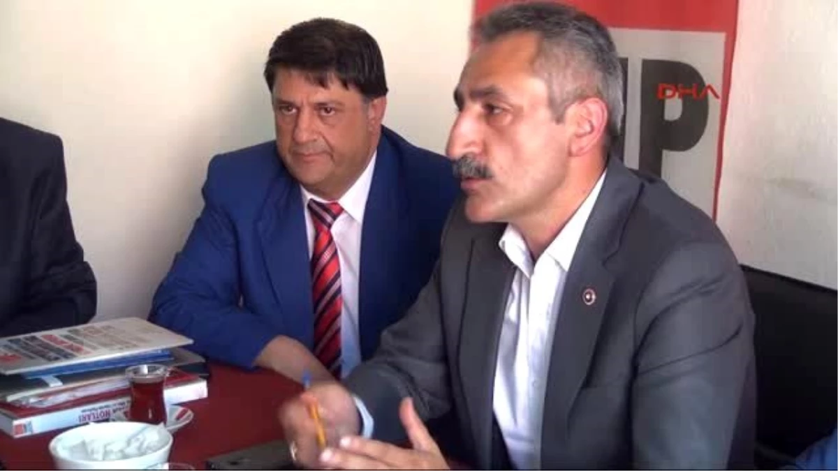 Bitlis - CHP Miletvekilleri Bitlis\'te Esnaf ve Stk Temsilcileri ile Görüştü