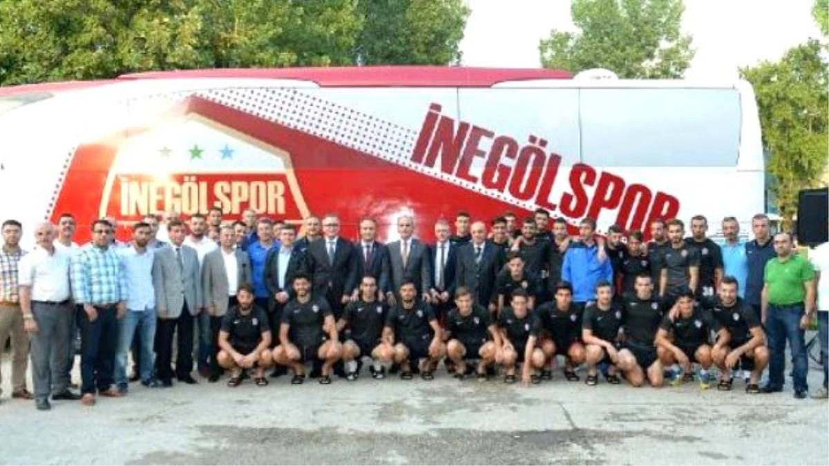 Bursa Büyükşehir Belediyesi\'nden İnegölspor\'a Takım Otobüsü