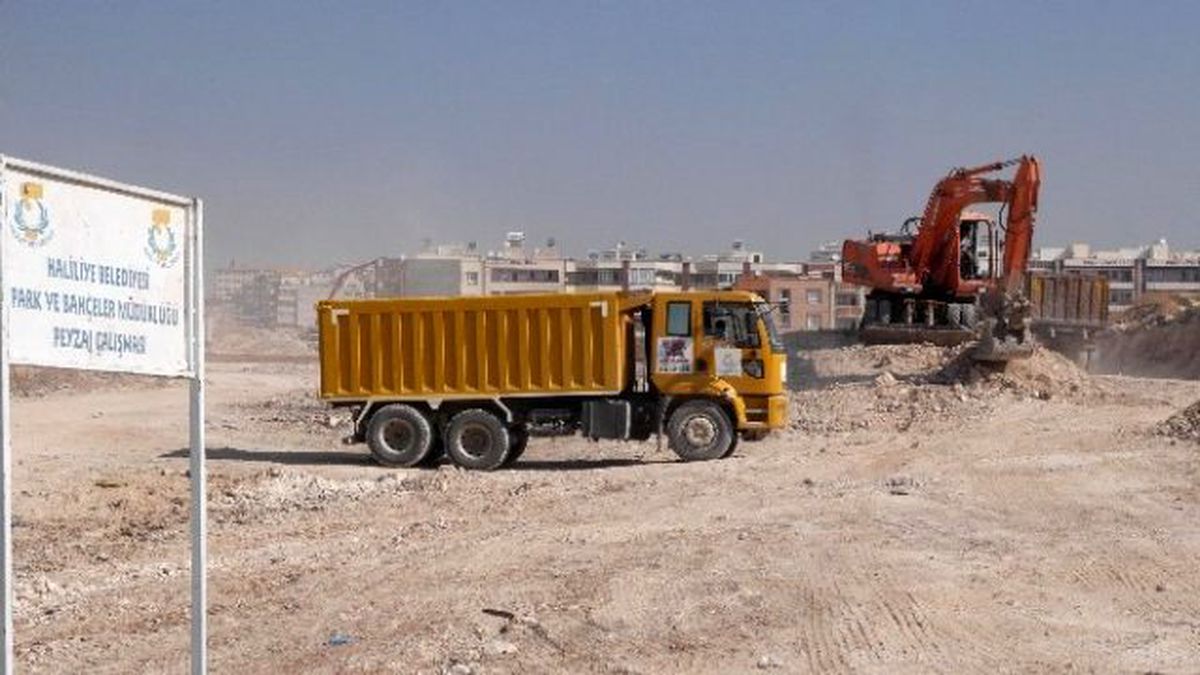 Haliliye Belediyesi Devteşti\'nde 8 Yeni Park Yapıyor