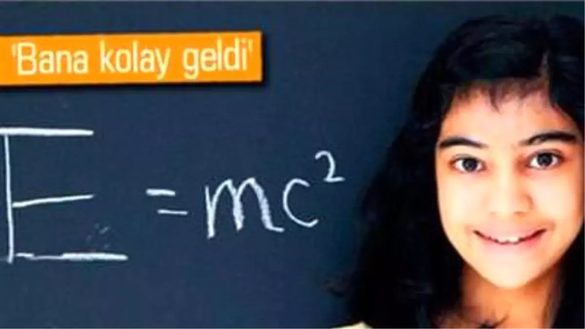 12 Yaşında Ama Einstein\'dan Daha Zeki