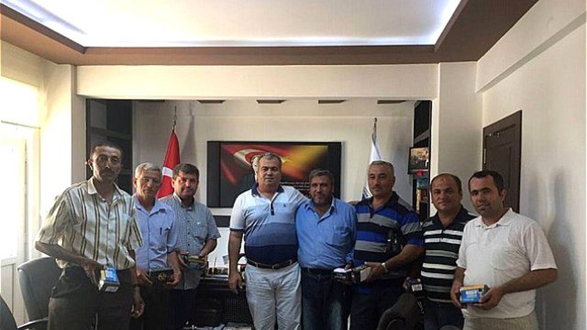 Anamurlu Muhtarlara Teknoloji Desteği
