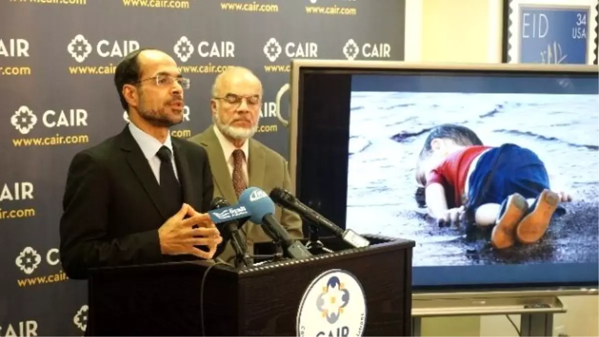 Caır Başkanı: "Aylan\'ın Fotoğrafı Dünyanın Vicdanını Rahatsız Ediyor"