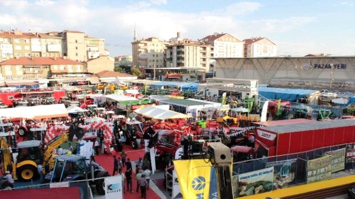 Tarım Hayvancılık ve Teknoloji Fuarı Kırşehir\'de