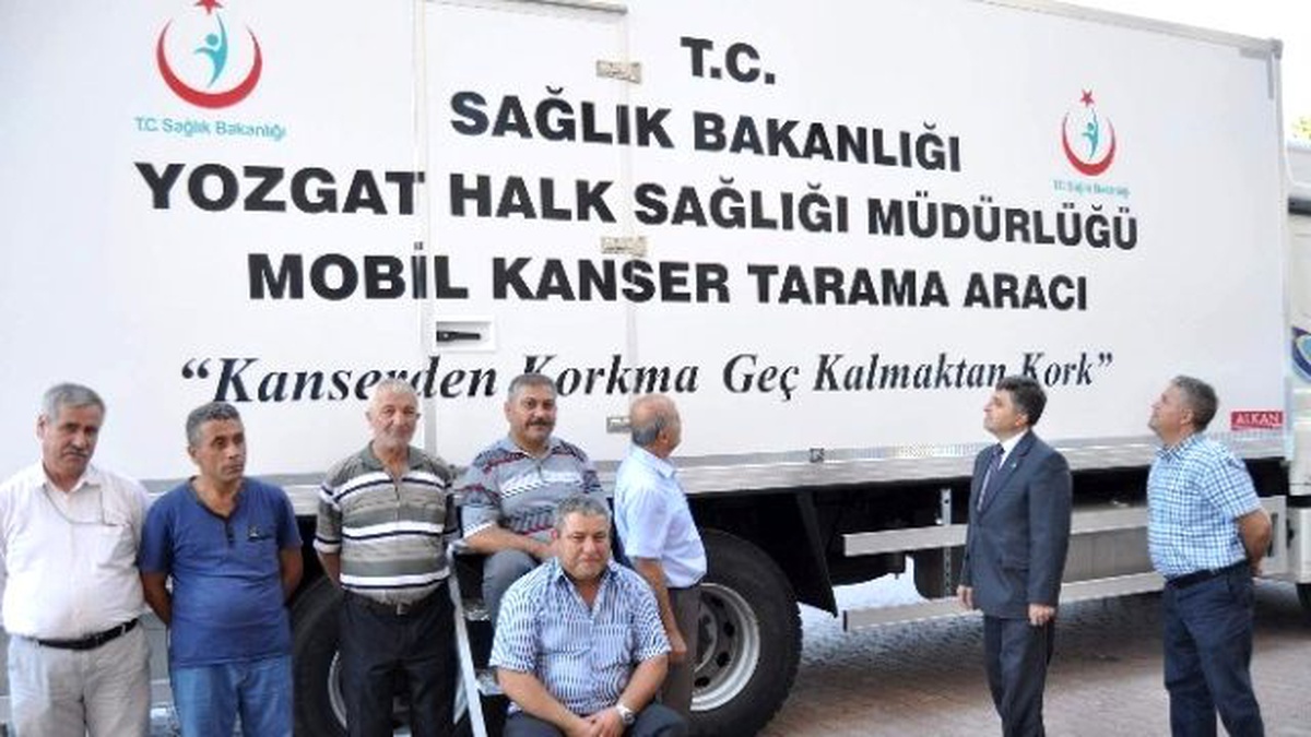 Yozgat\'ta Mobil Kanser Tarama Tır\'ı Köylerdeki Kadınlara Yerinde Hizmet Verecek