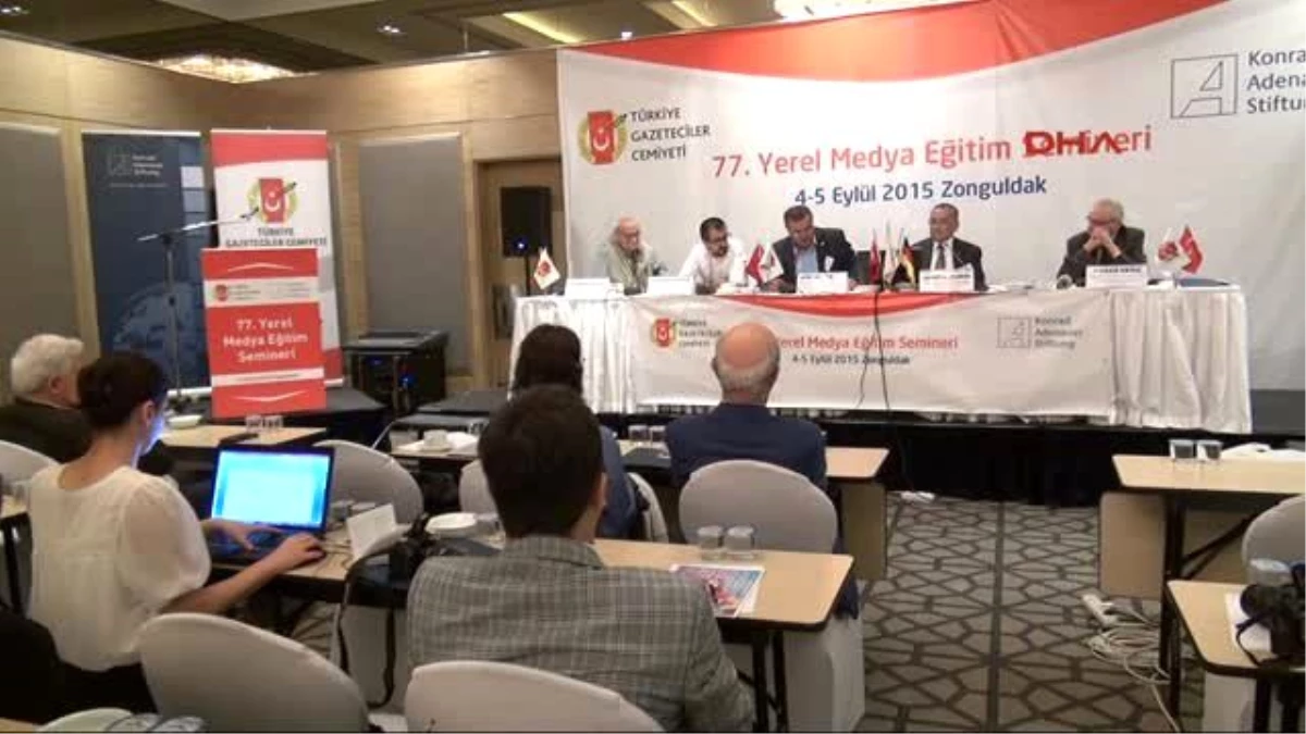 Zonguldak - Tgc Başkanı Olcayto: Basının Üzerindeki Baskı Alabildiğine Serbest Kaldı