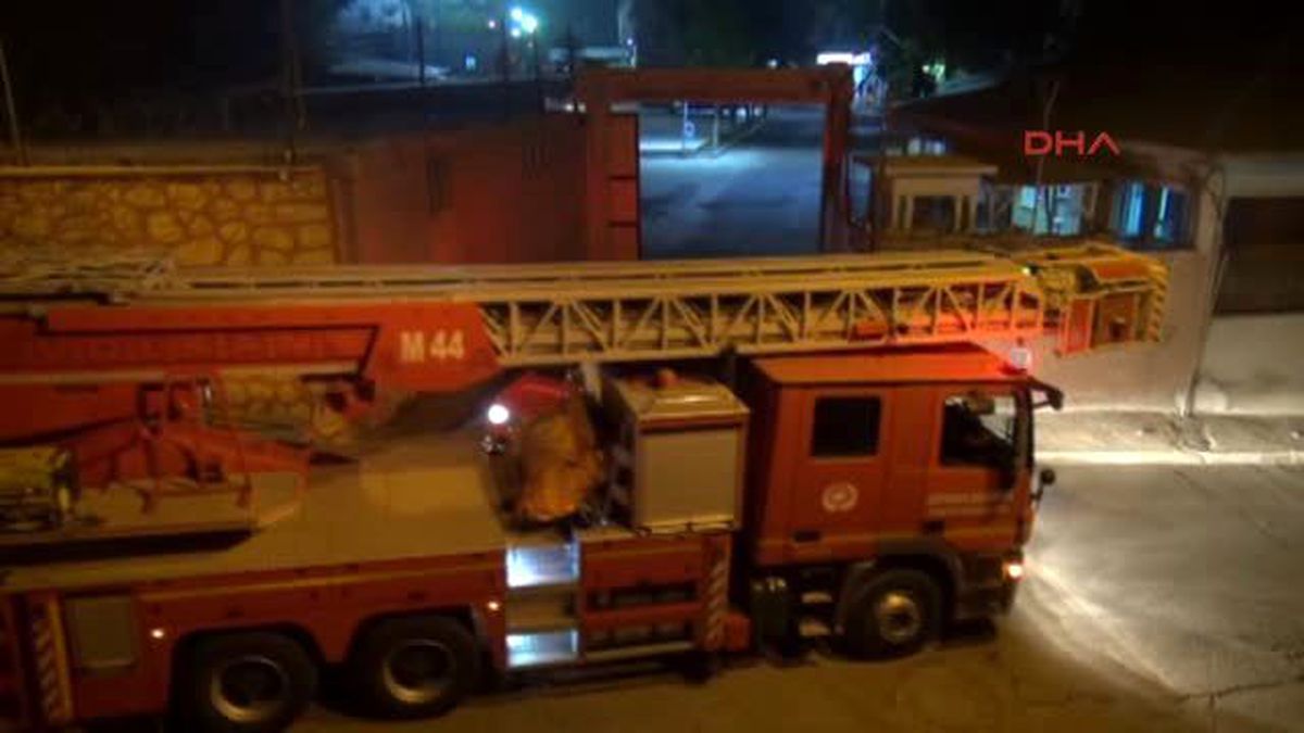 Adıyaman\'da Cezaevinde Yangın
