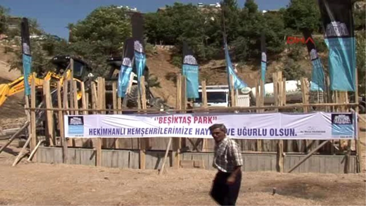 Hekimhan\'da Park Beşiktaş\'ın Temeli Atıldı