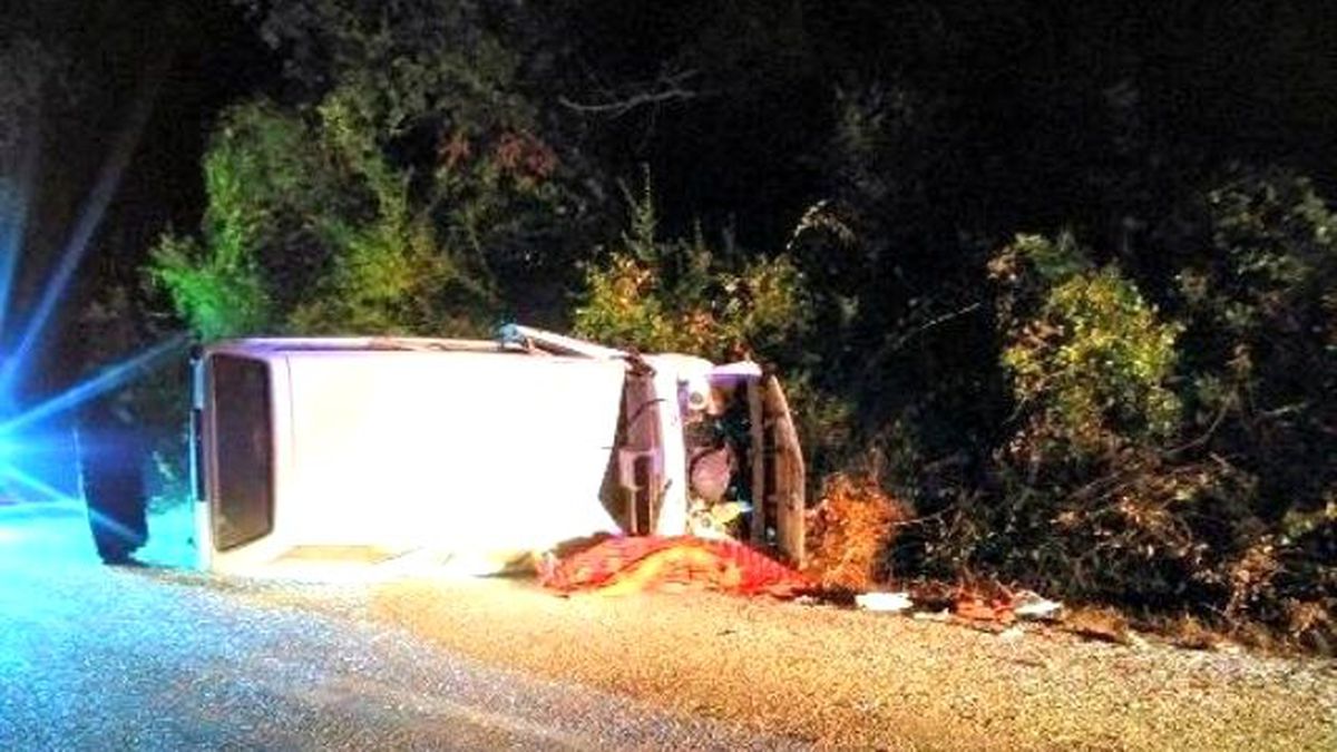 Kastamonu\'da Minibüs Devrildi: 1 Ölü