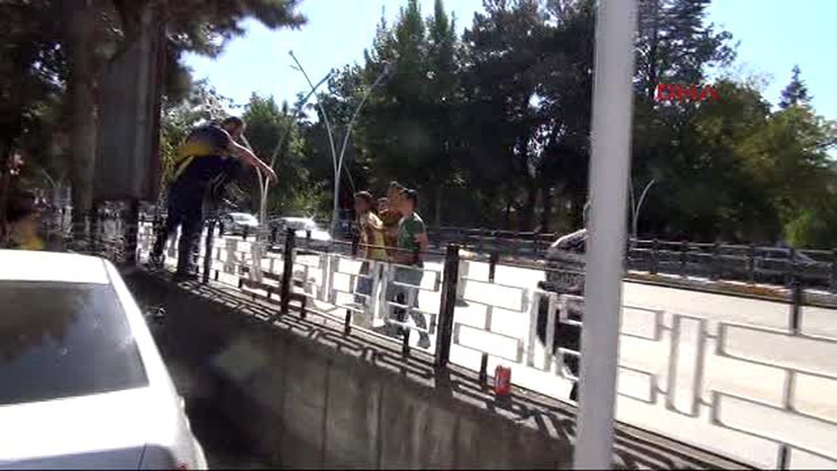 Tokatspor-Ankaragücü Maçından Önce Kavga