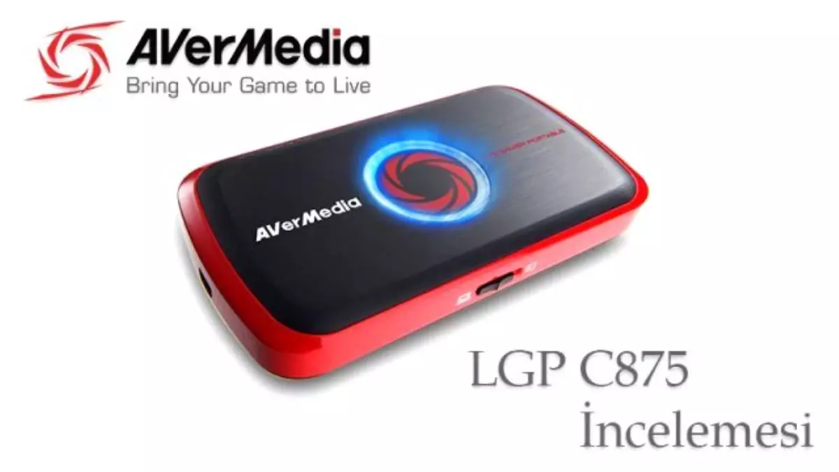 Avermedia Lgp C875 İncelemesi