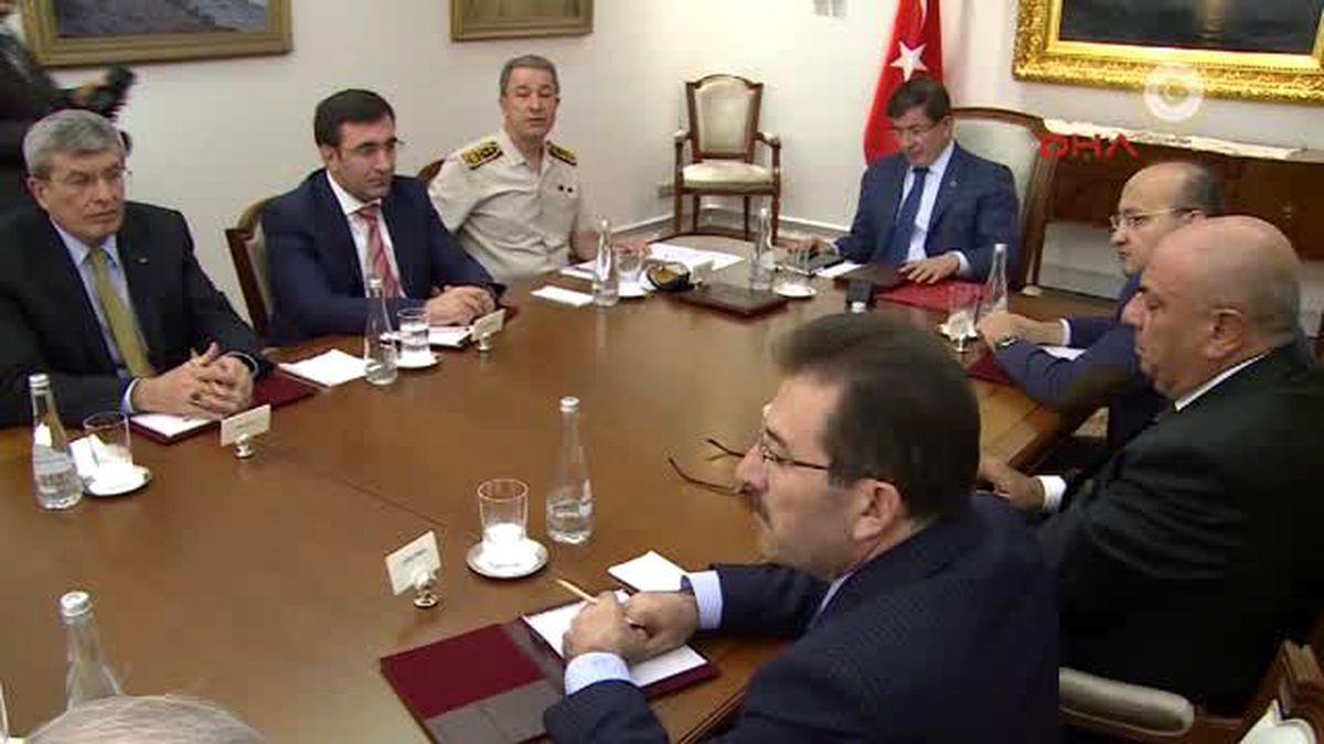 Başbakanlık\'ta Güvenlik Toplantısı Gerçekleştiriyor