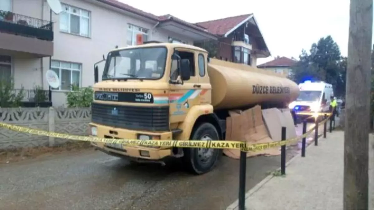 Bisikletiyle Tankerin Altında Kalan 7 Yaşındaki Furkan Öldü