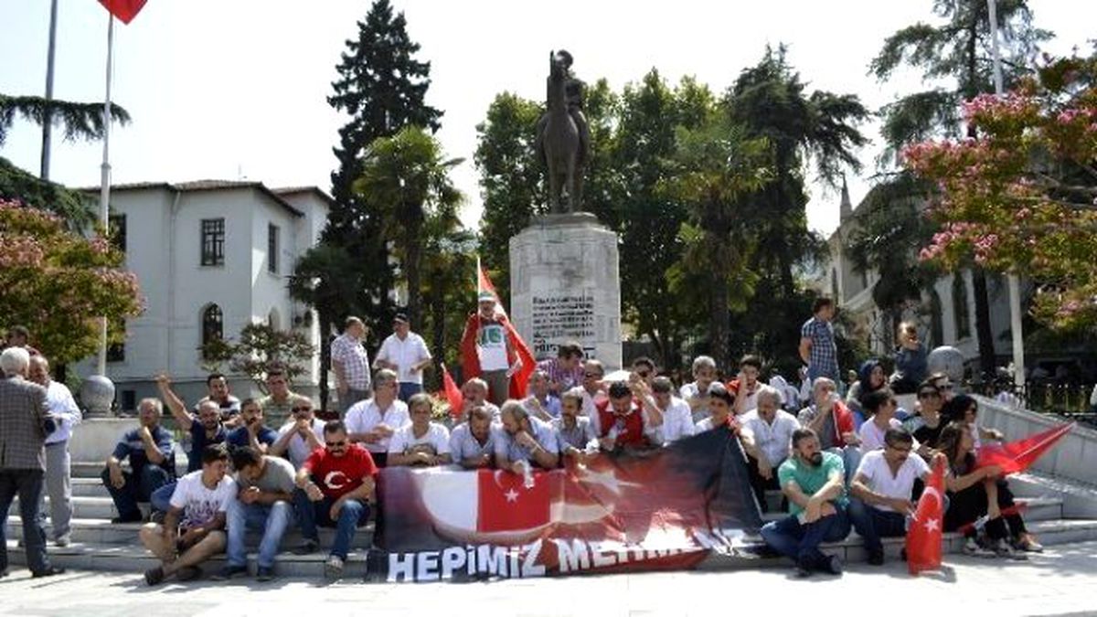 Bursa\'da Teröre Tepki Yürüyüşü