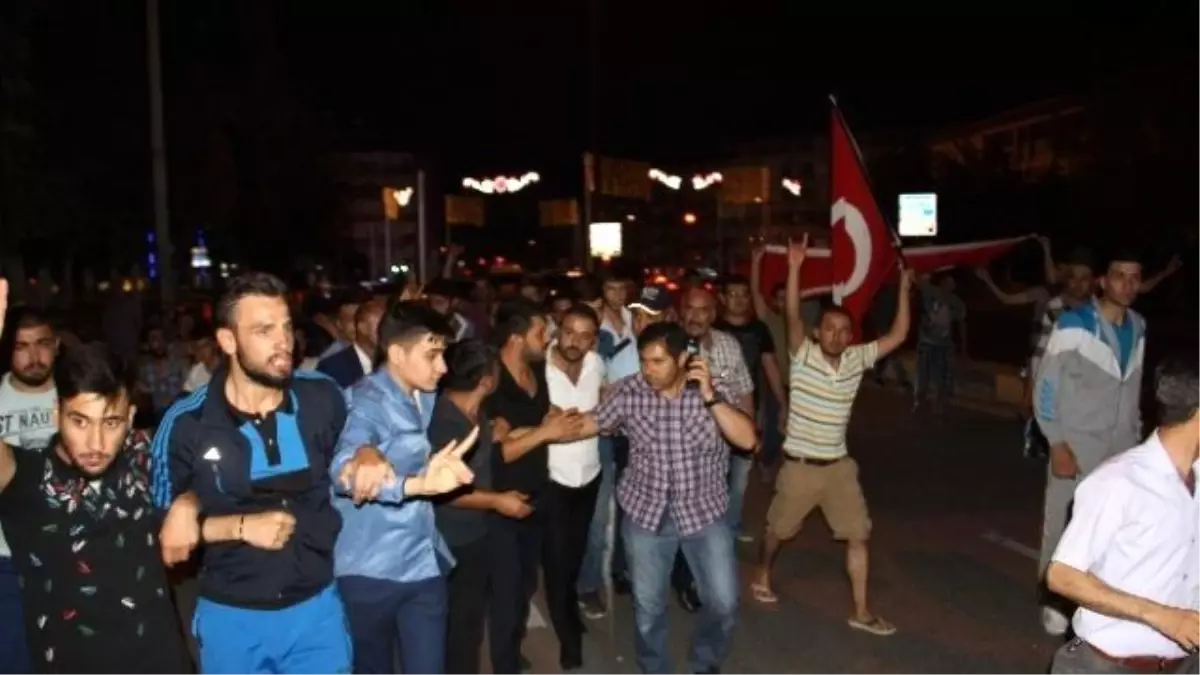 Dağlıca Saldırısı Protestosunda Gergin Anlar Yaşandı