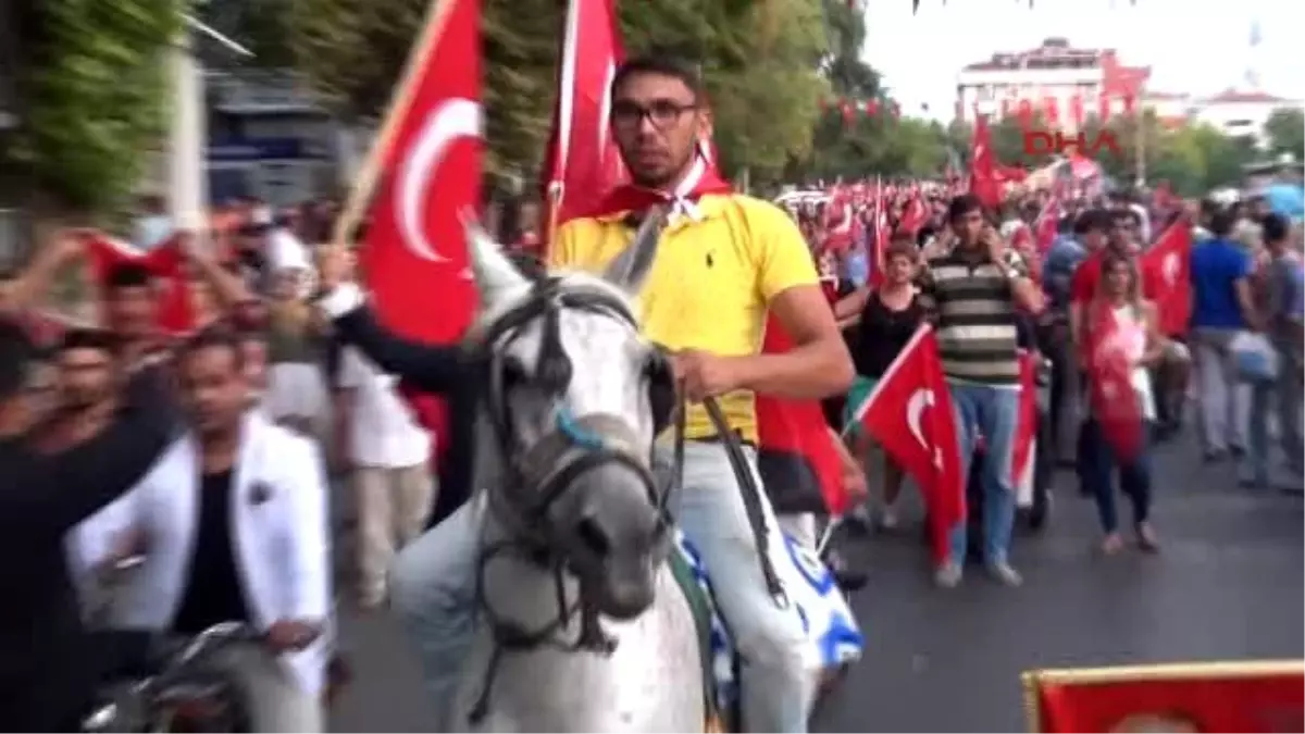 Edirne?de 2 Bin Kişilik Terör Yürüyüşü