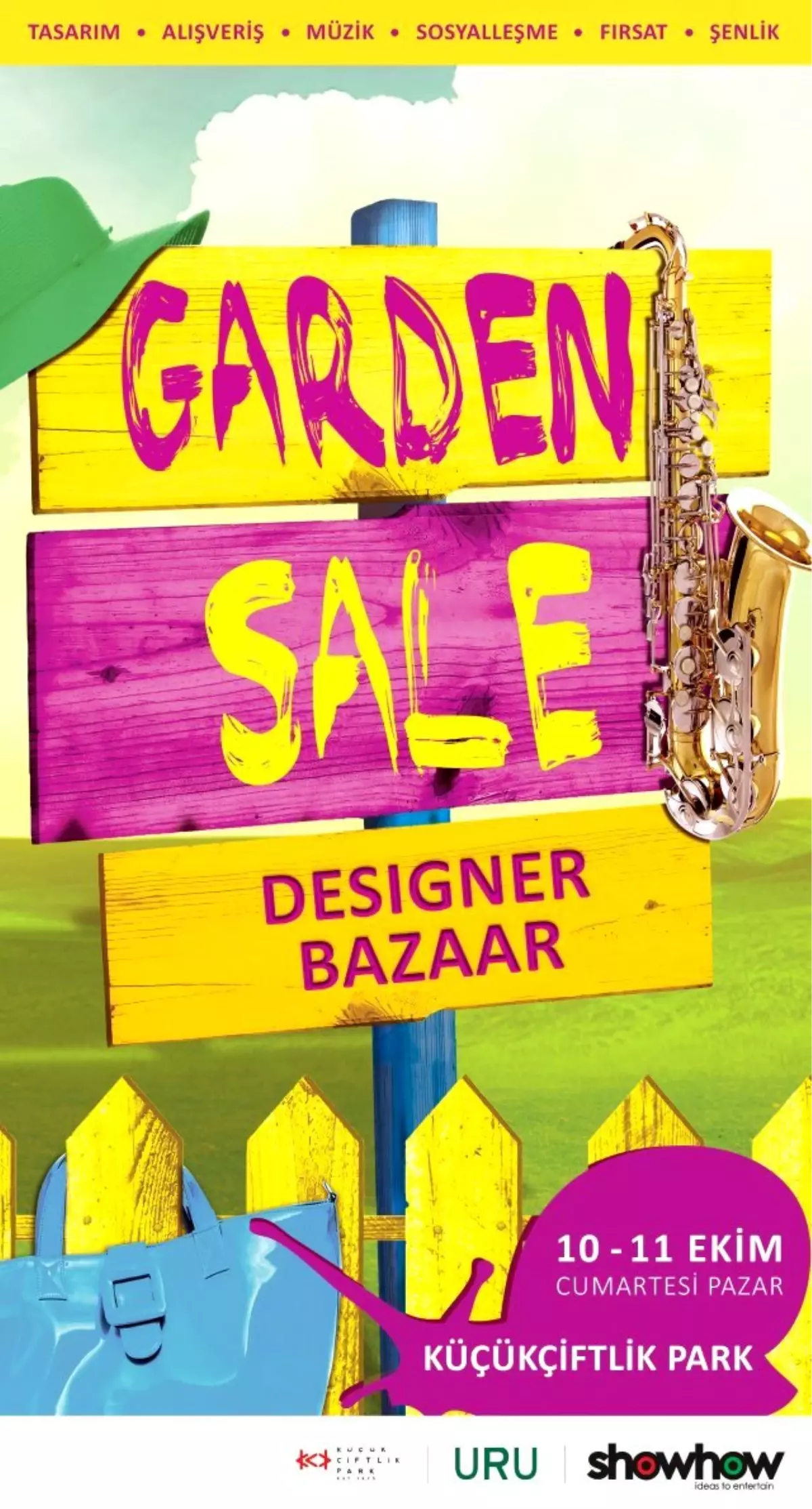 "Garden Sale" 10-11 Ekim\'de KüçükÇiftlik Park\'ta