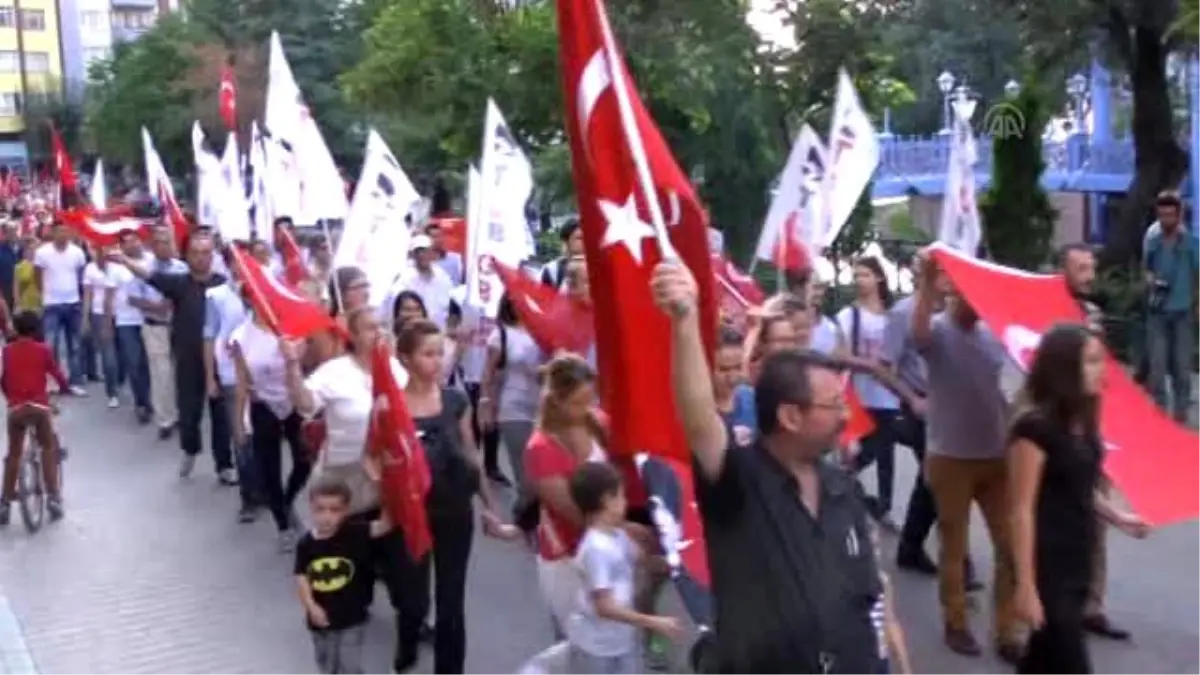 Hakkari\'deki Terör Saldırısı Protesto Edildi