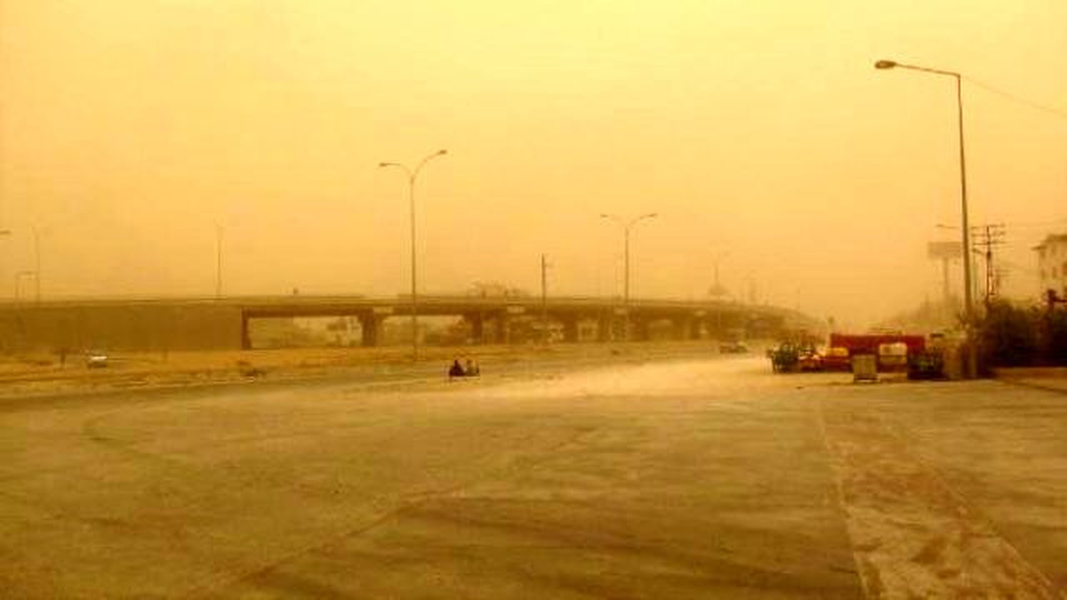 Hatay, Suriye Üzerinden Gelen Toz Bulutlu Altında Kaldı