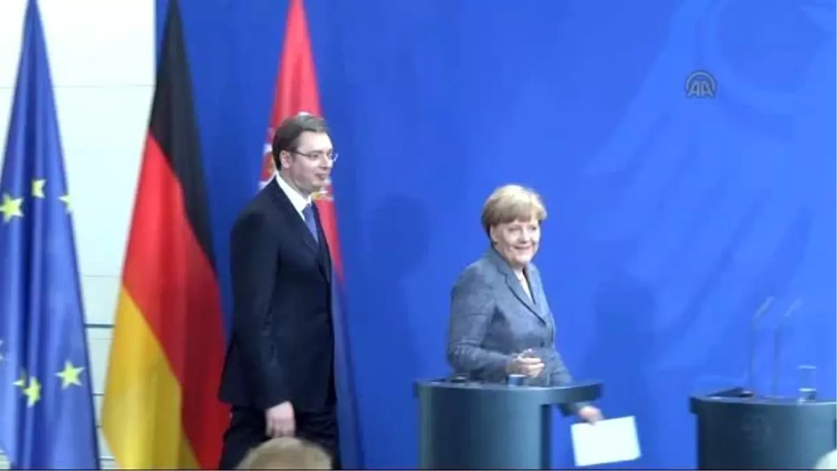 Merkel - Vucic Görüşmesi