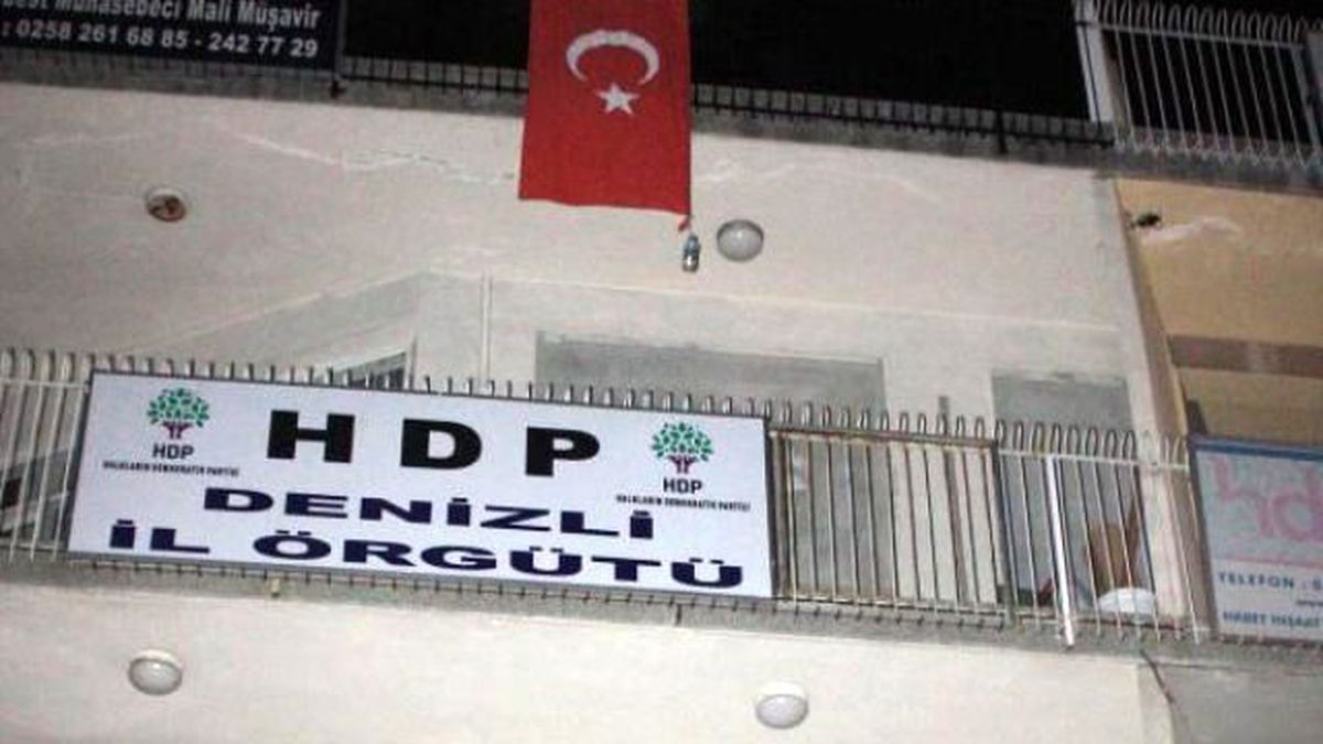 Öfkeli Grup Hdp Binasına Yürümek İstedi