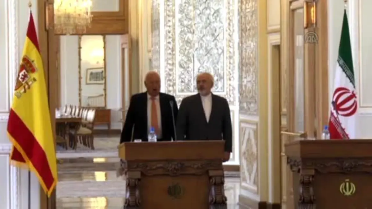 Zarif - Margallo Basın Toplantısı