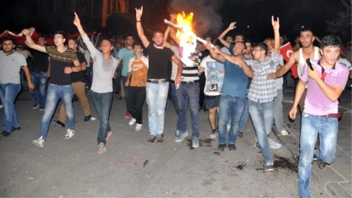 Aksaray\'da Terör Yürüyüşü Sonrası Gerginlik