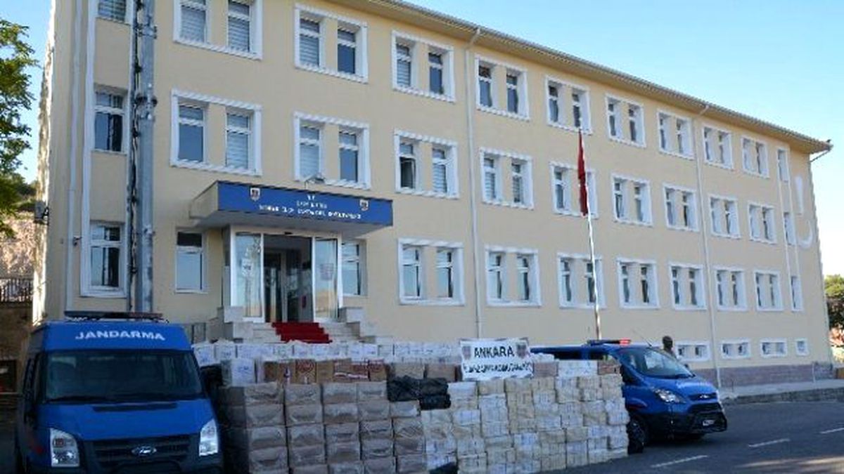 Ankara İl Jandarma\'dan Sigara Kaçakçılarına Büyük Darbe