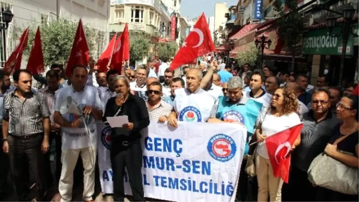 Aydın Memur-sen\'den Terörle Mücadeleye Tam Destek