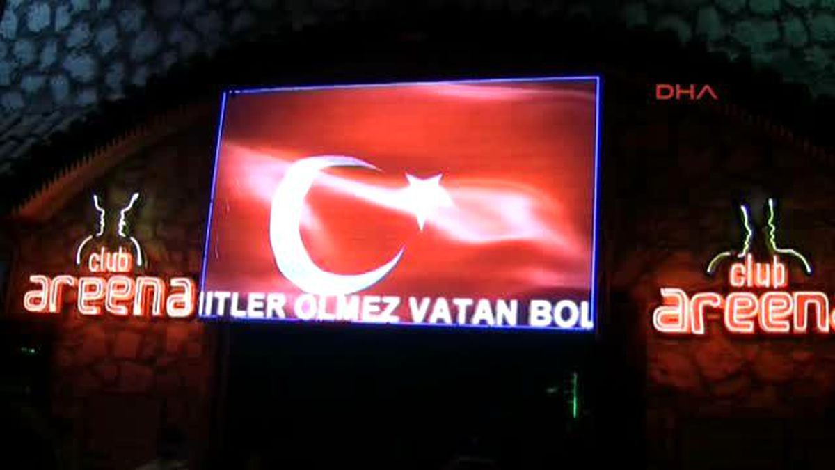 Barlar Sokağı Esnafından Terör Protestosu