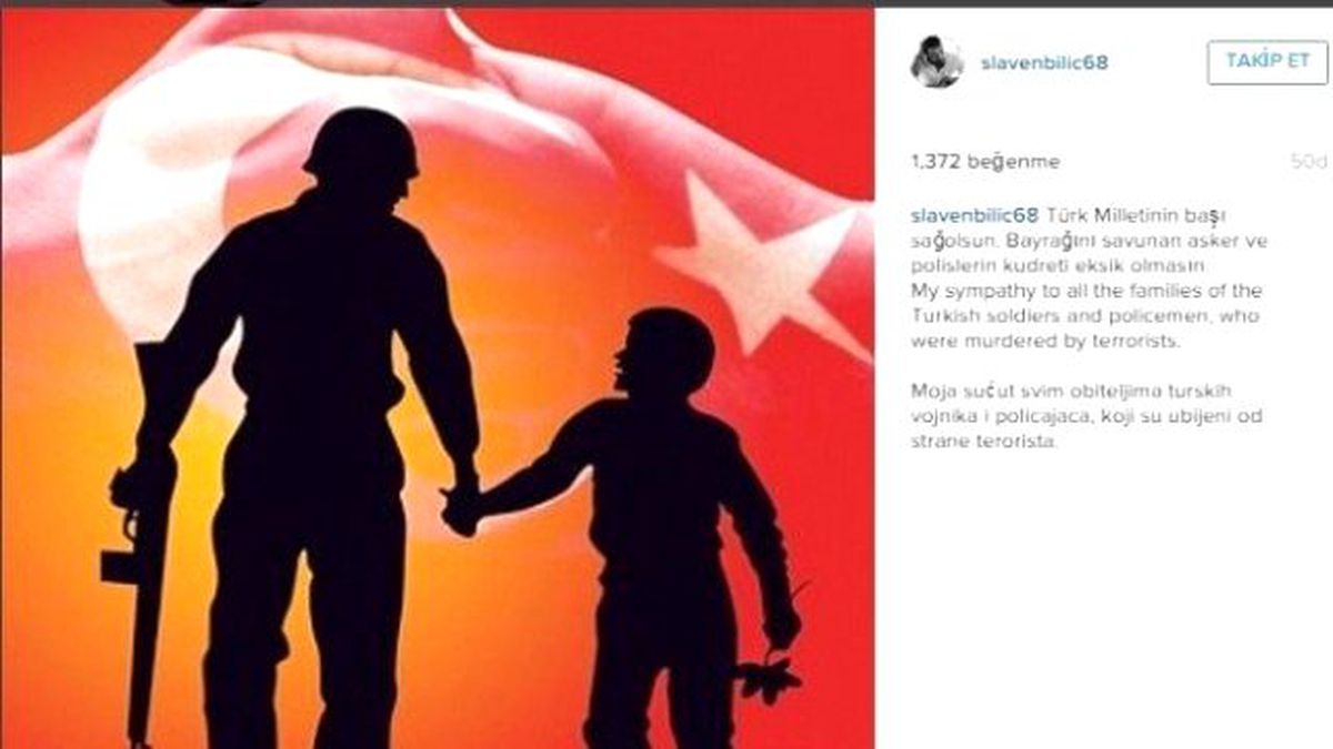Bılıc\'ten Başsağlığı Mesajı