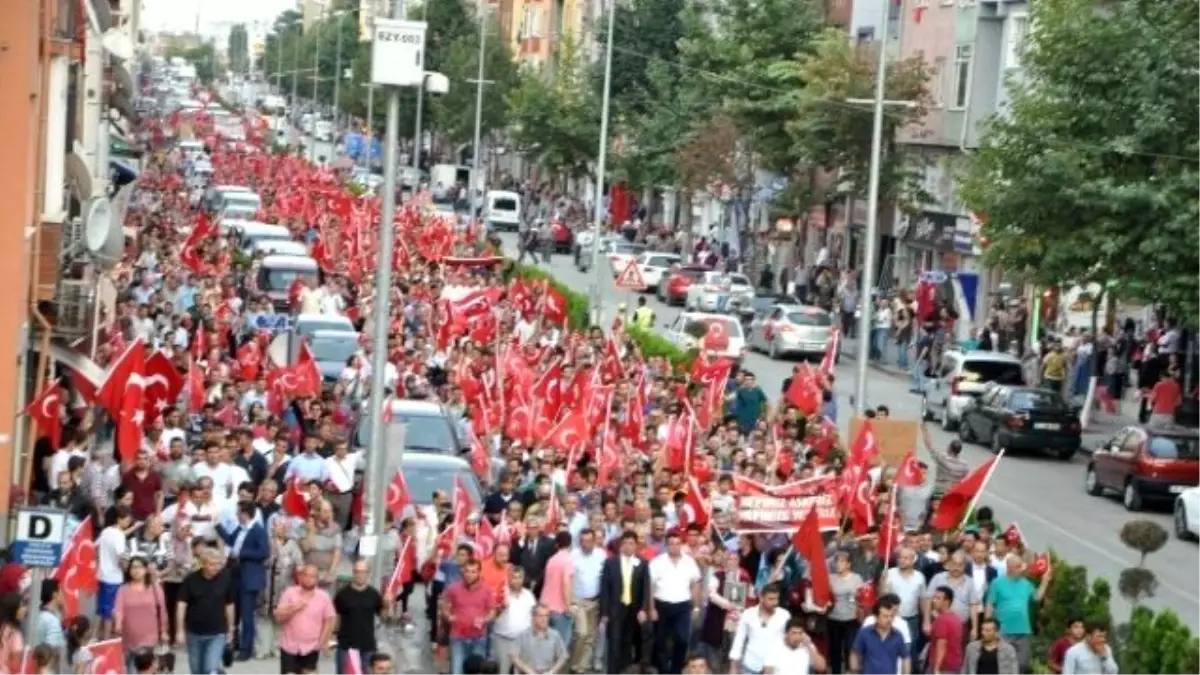 Bozüyük\'te Teröre Tepki