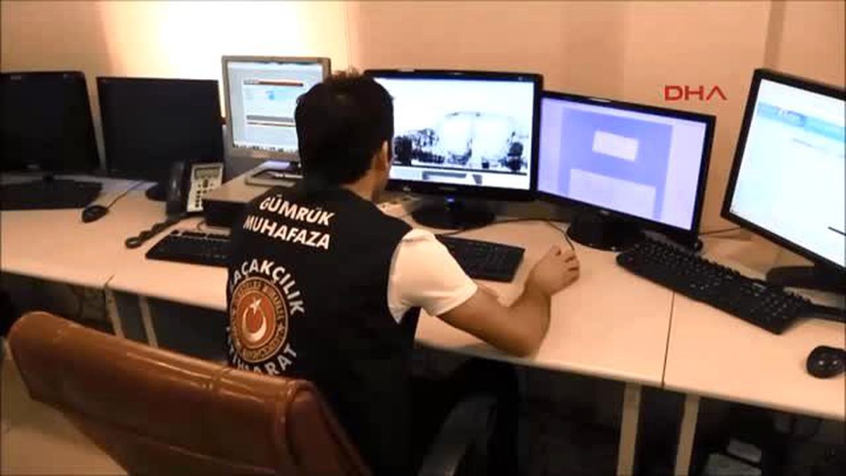 Kapıkule?de 34 Kilo Kehribar Taşı Ele Geçirildi