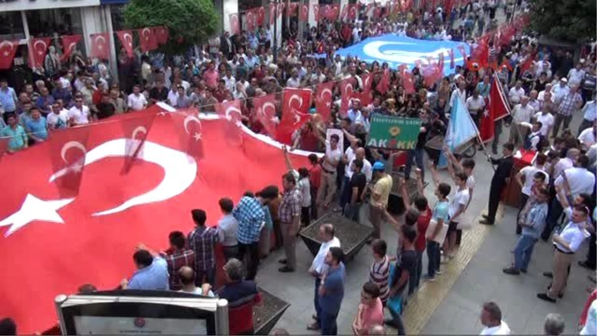 Karabük\'te Teröre Tepki Yürüyüşü