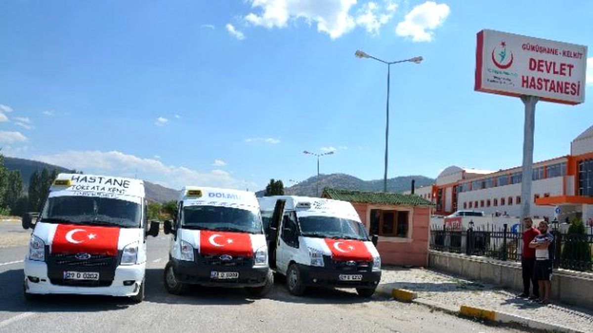 Kelkitli Dolmuşçulardan Teröre Tepki