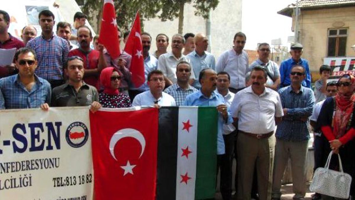 Kilis\'te Terör Protestosu