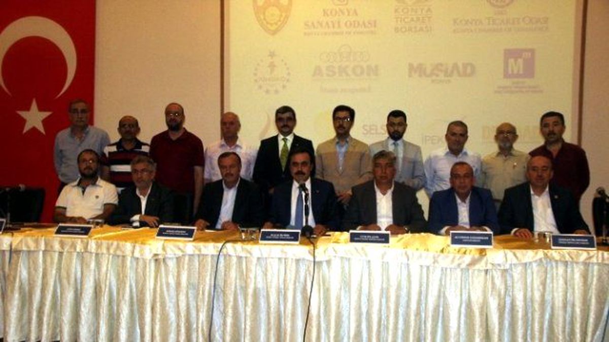 Konya İş Dünyası ve Stk\'ları Terörü Lanetledi
