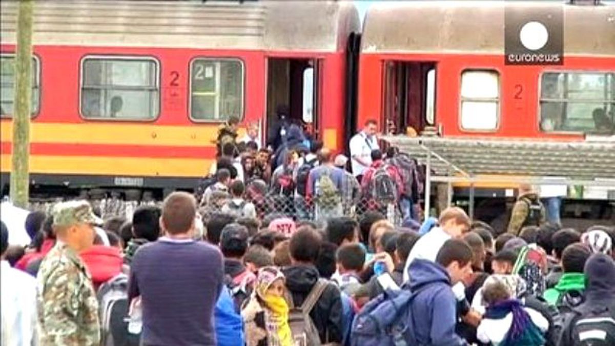 Makedonya\'ya Rekor Sayıda Sığınmacı Girişi