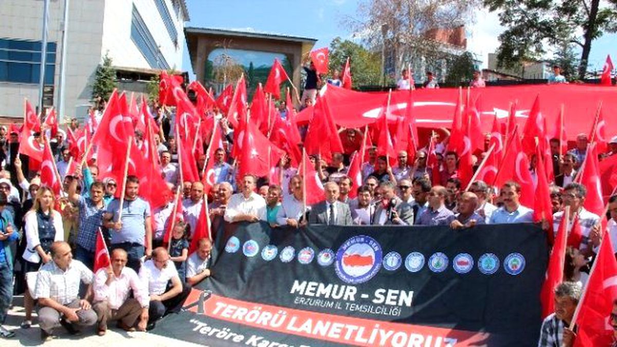 Memur Sendikaları Terörü Lanetledi