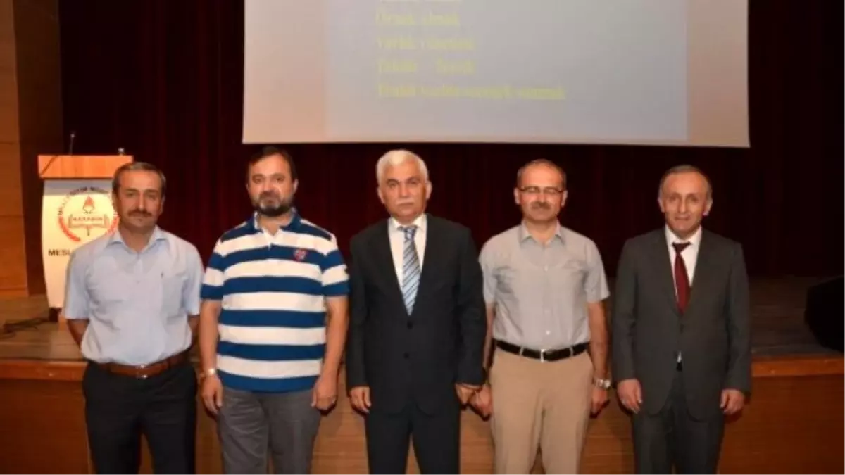 Milli Eğitim Müdürlüğü'nden Öğretmenlere Seminer