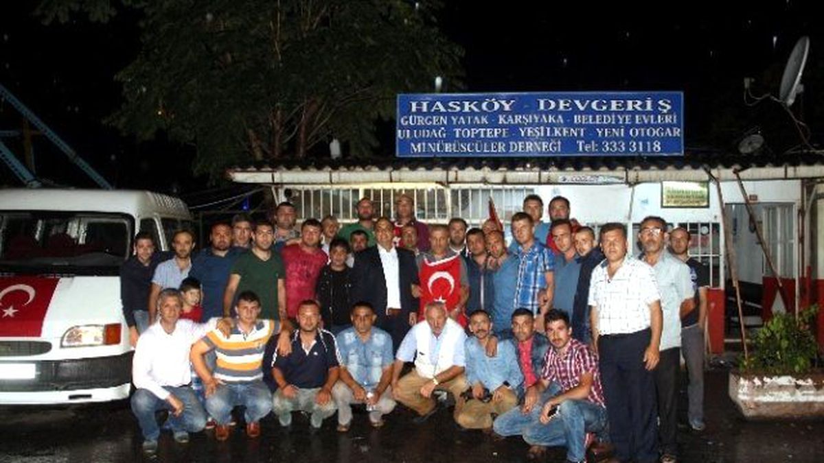 Minibüsçüler\'den Teröre Tepki