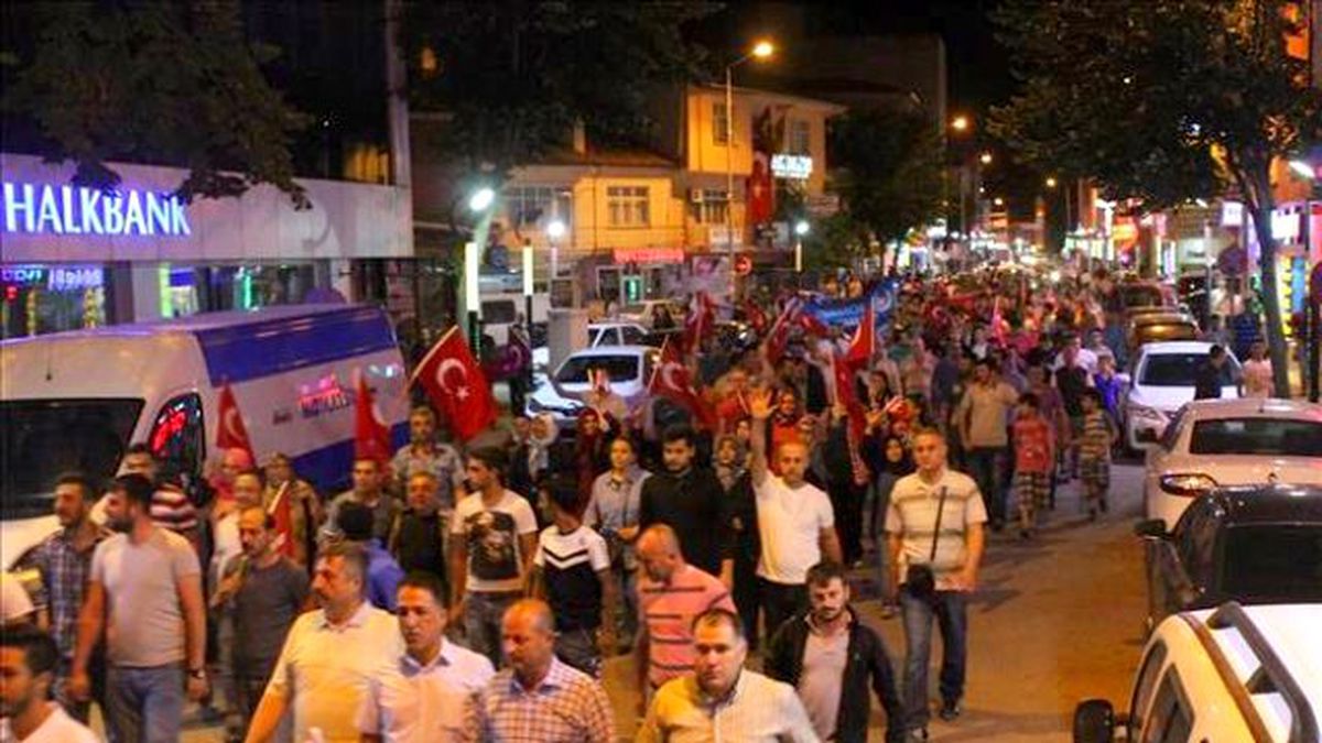 Osmancık´ta Terör Protesto Edildi