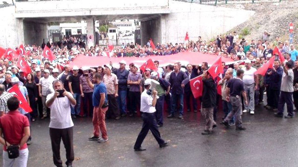 Pendik\'te Terör Protestosu