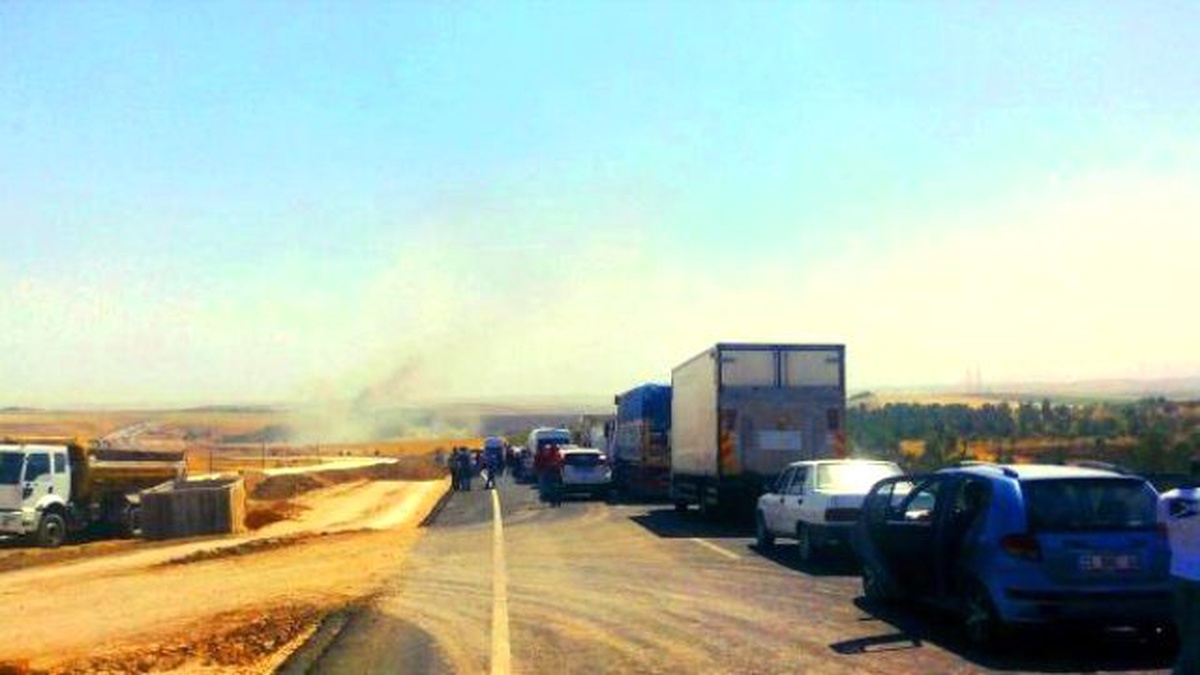 PKK\'nın Mardin-Diyarbakır Karayoluna Tuzakladığı Bomba İmha Edildi