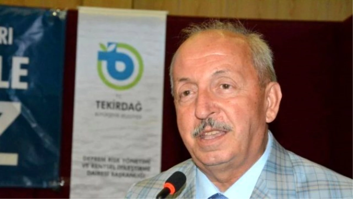 Tekirdağ Büyükşehir Belediye Başkanı Kadir Albayrak Açıklaması