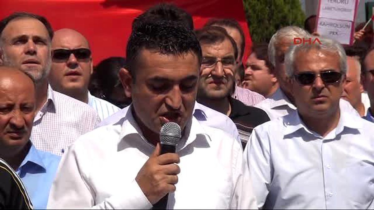 Tokat\'ta Terör Eylemleri Protesto Edildi
