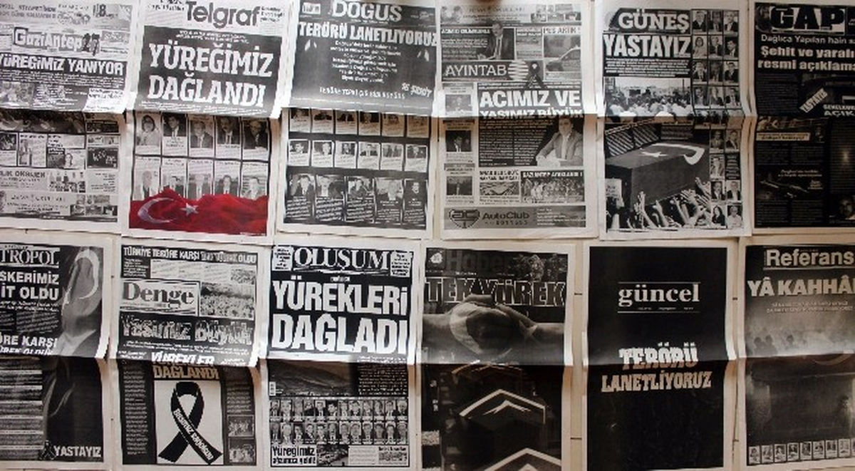 Yerel Gazeteler Dağlıca\'daki Saldırıyı Kınadı
