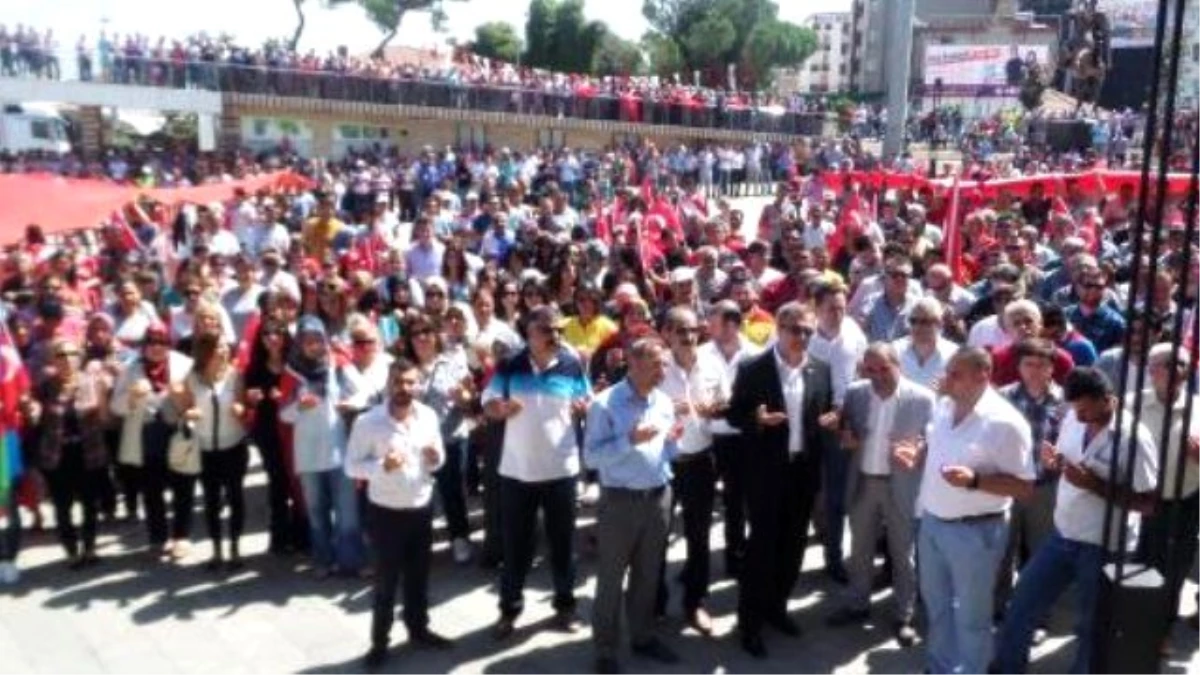 Alaşehir Terörü Miting ve Yürüyüşle Lanetledi