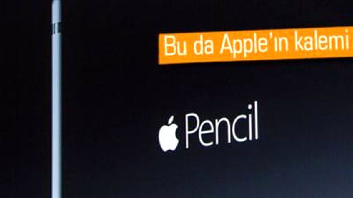 Apple, Kalem Duyurdu: Apple Pencil!